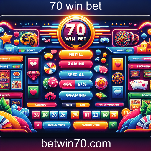 Descubra o Mundo dos Bônus no 70 Win Bet