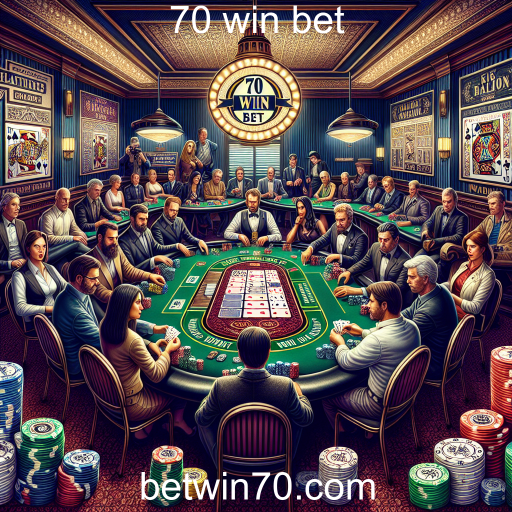 Descubra o Mundo do Poker no 70 Win Bet